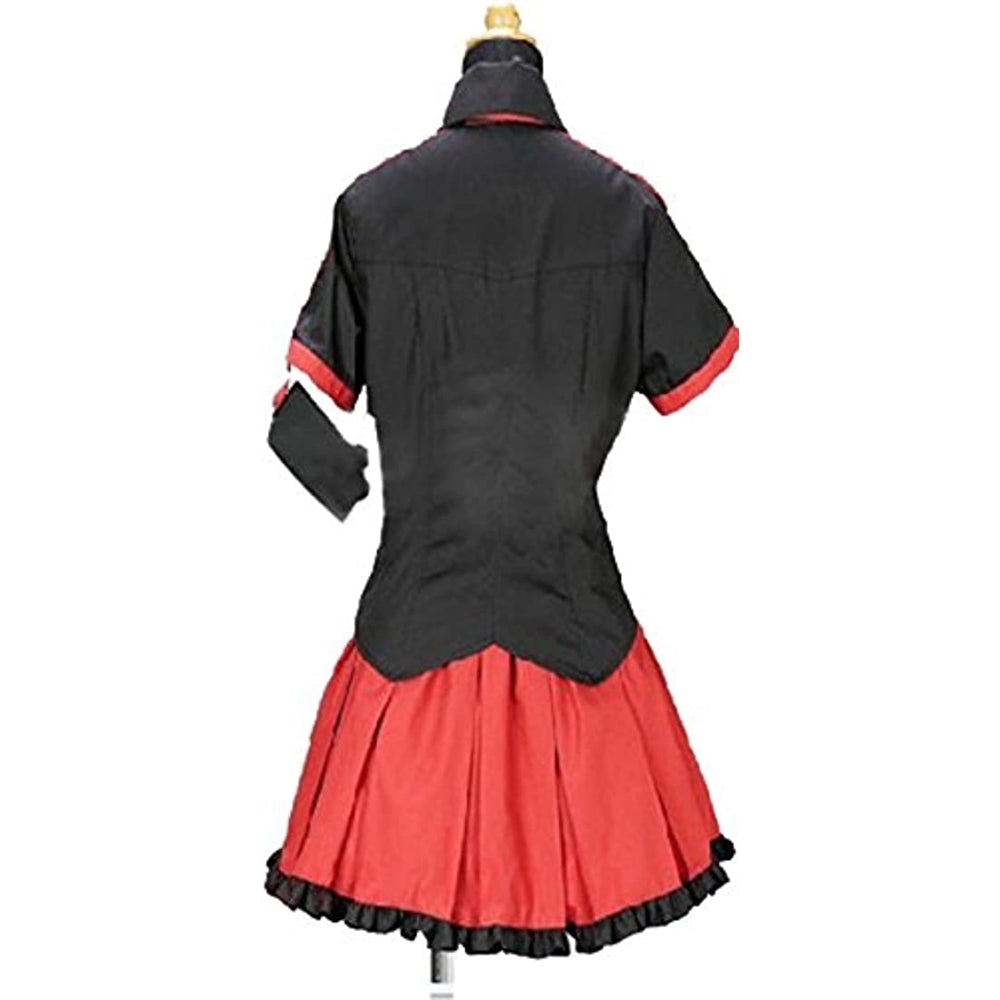 Disfraces Blood C Saya Kisaragi rojo oscuro