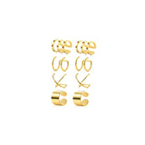 Aretes de acero inoxidable sin perforaciones