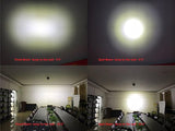Luz LED PAR36 18 W para tractores, aplicaciones industriales