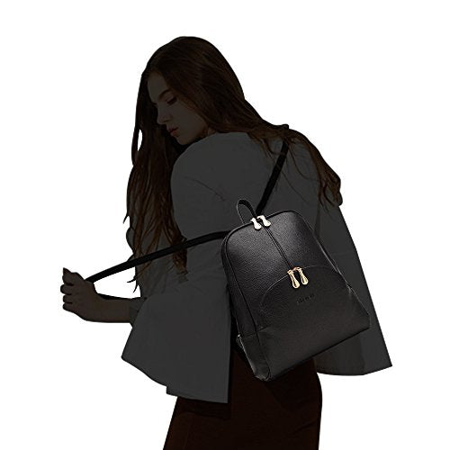 Bolsos de cuero Mochila Bolsos con cremallera