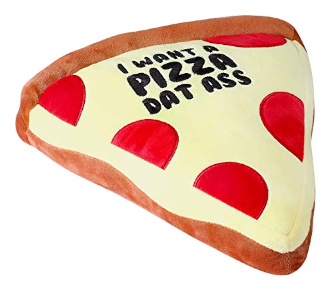Peluches diseño de Pizza color rojo-beige, 12.0in