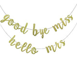 Adiós Miss Hello Mrs Banner para despedida de soltera