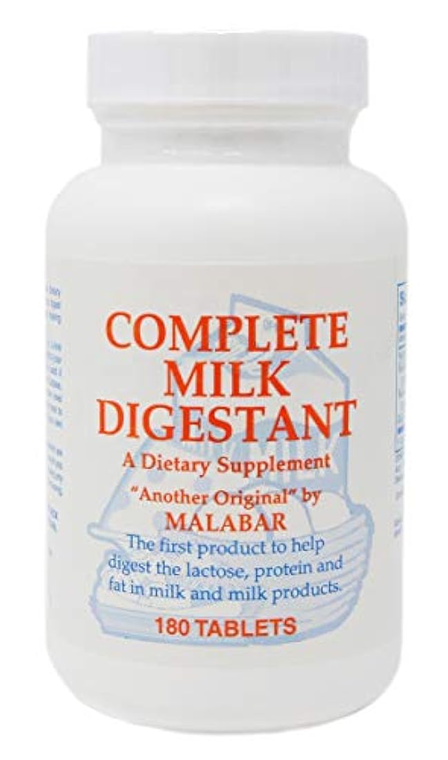 Malabar completa Leche digestant, 180 count
