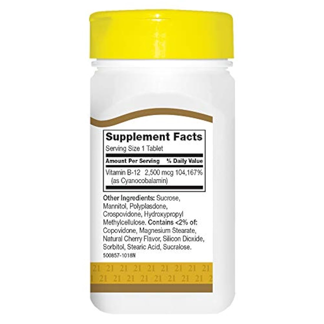B 12 1000 mg comprimidos de liberación prolongada, 110 unid