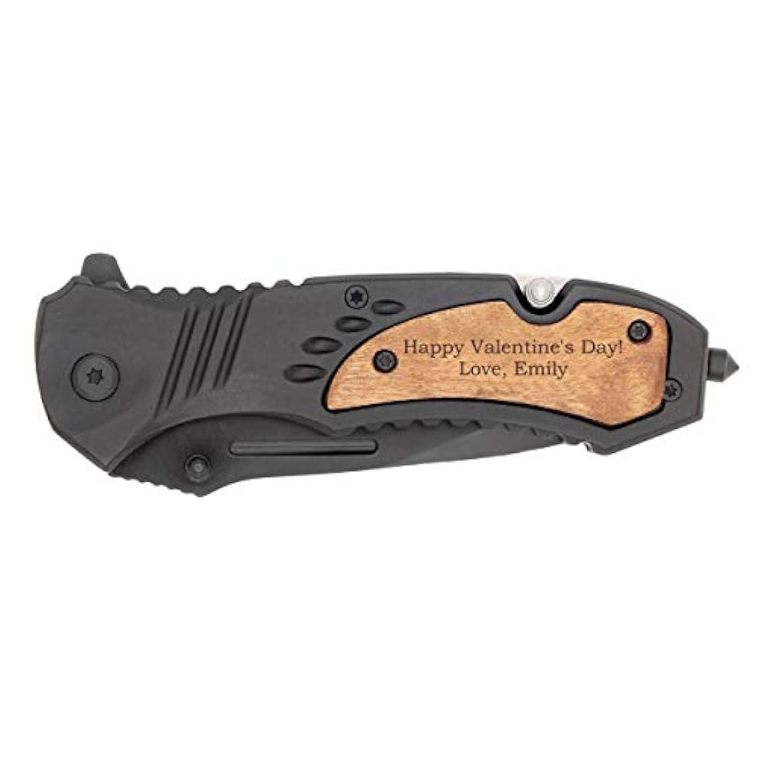 Cuchillo de bolsillo grabado