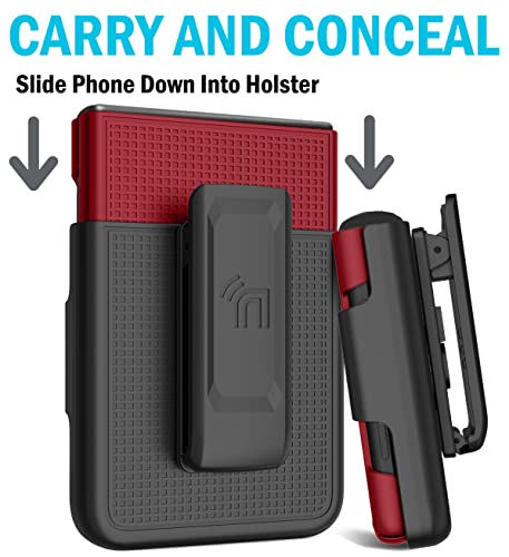 Funda con clip cubierta rígida delgada