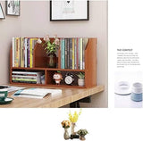 Estantería de Madera 2 Niveles Bookshelf, Minimalista, Ahorra Espacio