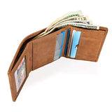 Cartera de piel fina para hombre, IDENTITY STRONGHOLD
