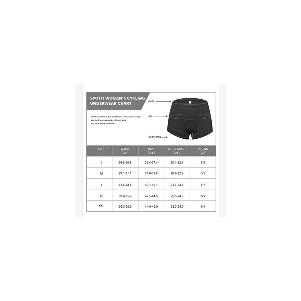 Shorts cortos  de ciclismo acolchados en 3D talla S
