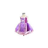 Disfraz de princesa violeta para niña talla 4T