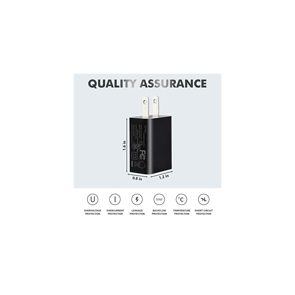 Cargadores Adaptador de corriente de 10 W con cable USB-C