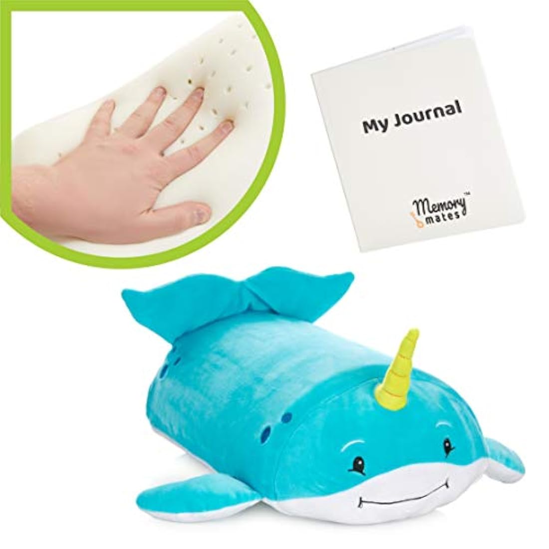 Almohada de espuma viscoelástica con diario infantil