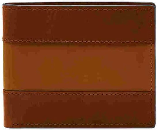 Billetera de cuero bifold con ID de Fossil, Modelo ML4397210