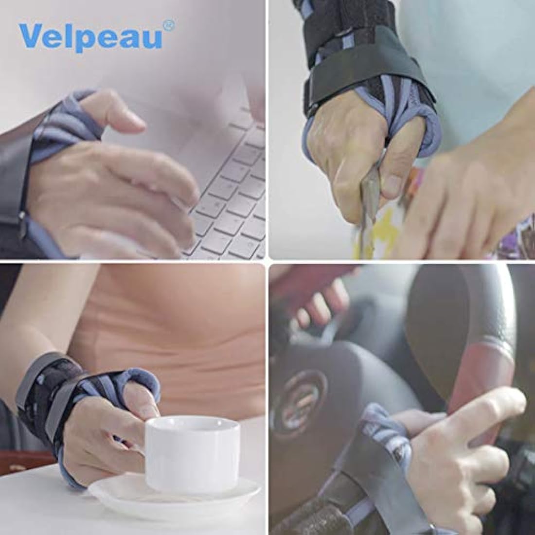 Velpeau Muñequera con férula espica del pulgar