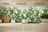 Papel revestimiento de vinilo verde (20.5inx18.0ft(30.7 ft²)