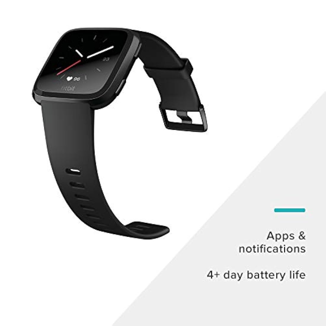 Reloj inteligente Fitbit Versa, talla única Original