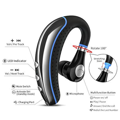 FimiTech - Auriculares inalámbricos V5.0 con micrófono