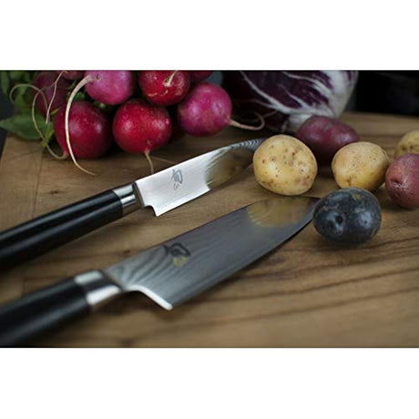 Shun DM0700 - Cuchillo de pelar (3.0 in), Acero inoxidable