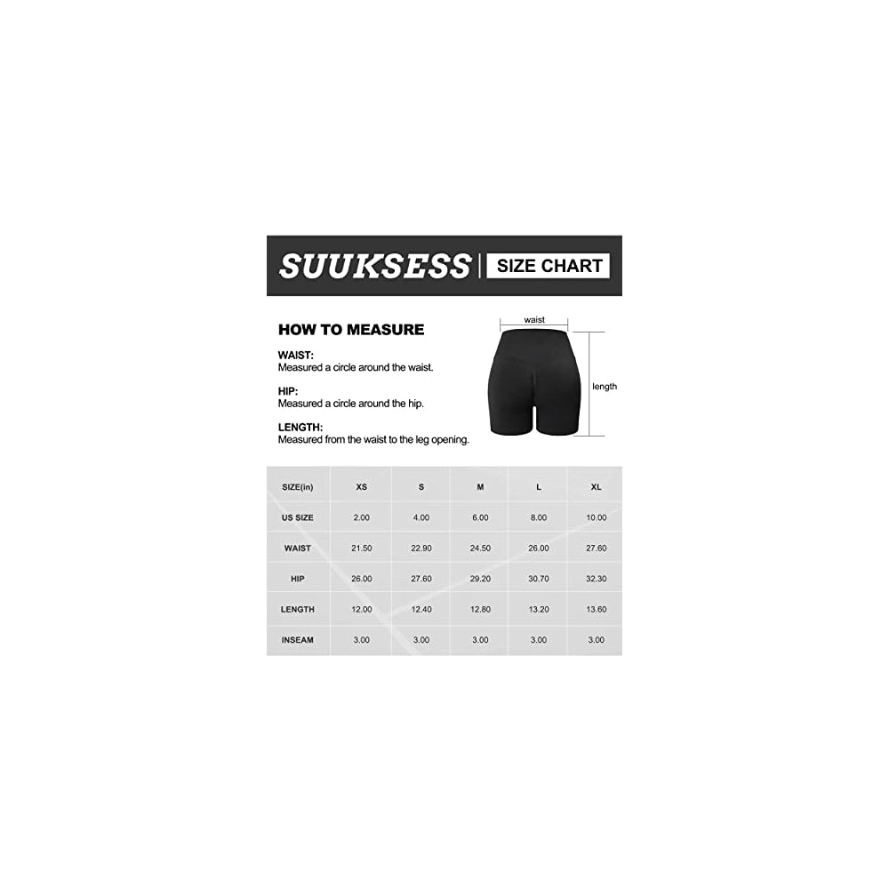 Shorts cortos sin costuras para mujer L