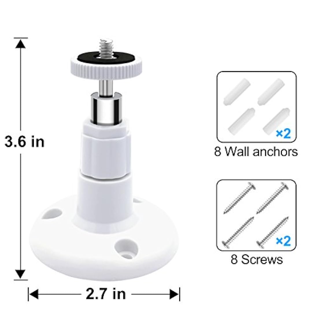Soporte pared camara FastSnail de 16.4 pies para Cam