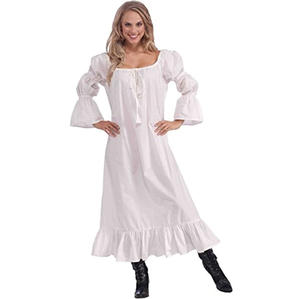 Disfraces camisa medieval, para mujer, de disfraz