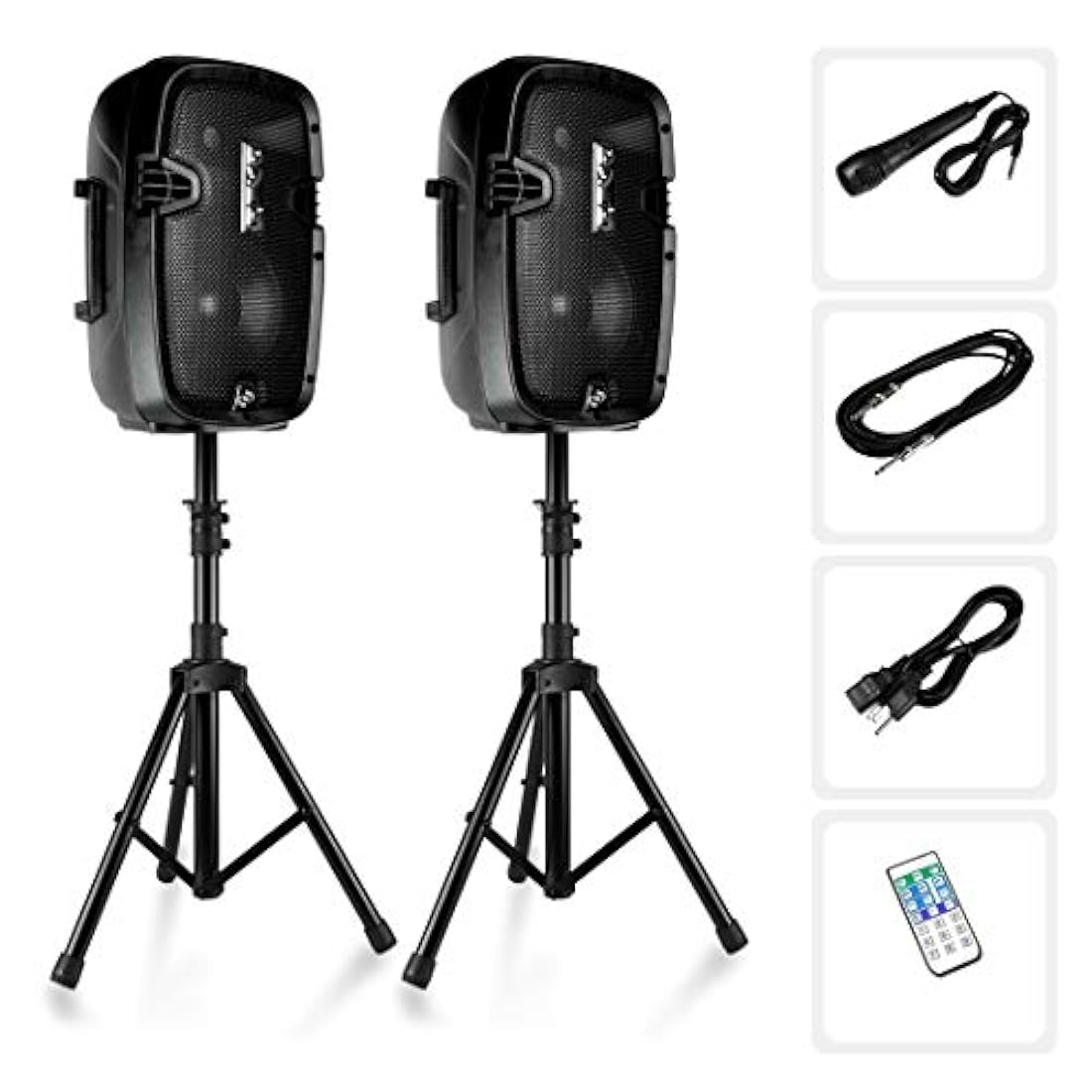 Parlante Portátil autoamplificado negro PYLE-PRO PPHP849KT.5