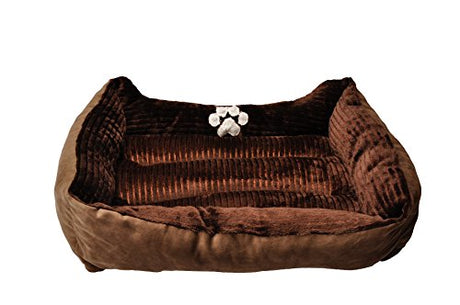 HappyCare Textiles Rectángulo rectangular Cama para mascotas