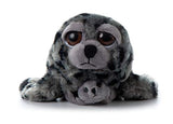 Peluche diseño de Foca color gris-Negro, The Petting Zoo