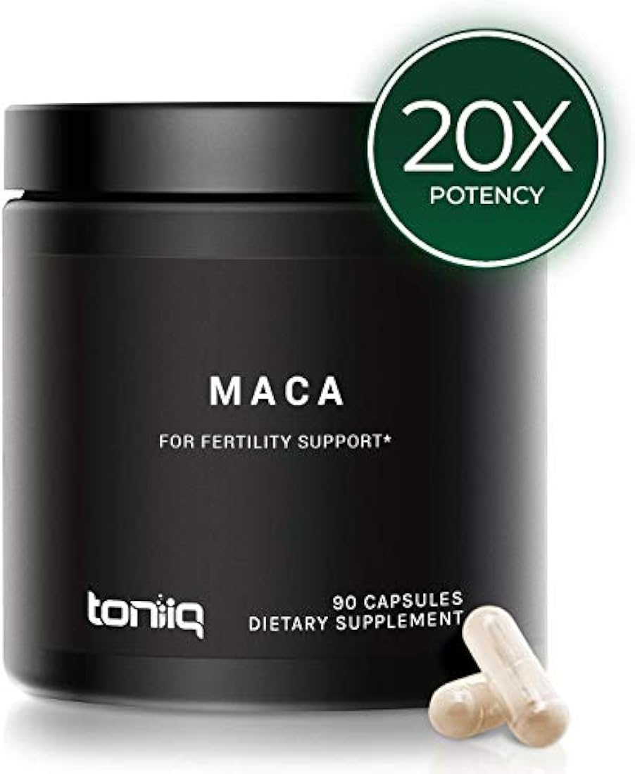 Cápsulas de raíz de maca  Toniiq