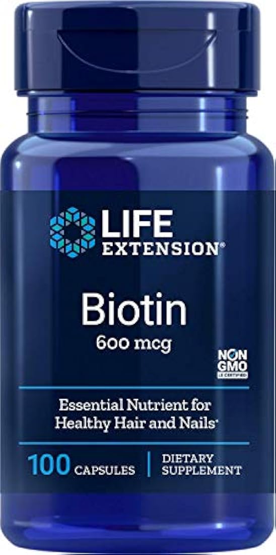 Life Extension Suplemento 600 mcg Cápsulas, 100 unidades
