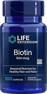 Life Extension Suplemento 600 mcg Cápsulas, 100 unidades