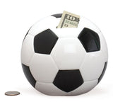 Soccer Piggy Bank para ahorrar dinero y decoración deportiva