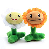 Peluches de Plantas vs Zombies (14 piezas) diferente altura