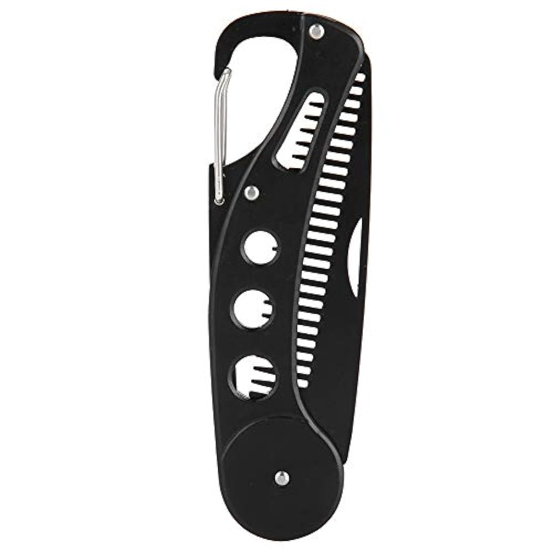 Peine plegable para barba de acero inoxidable Delaman