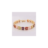 Pulseras y tobilleras de tenis con cristales de Swarovski