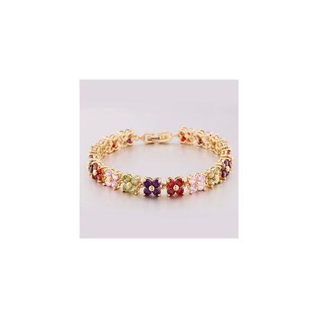Pulseras y tobilleras de tenis con cristales de Swarovski