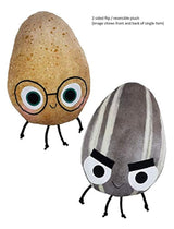 Peluche reversible de huevo con libro