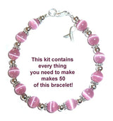 Pulsera de concienciación sobre el cáncer