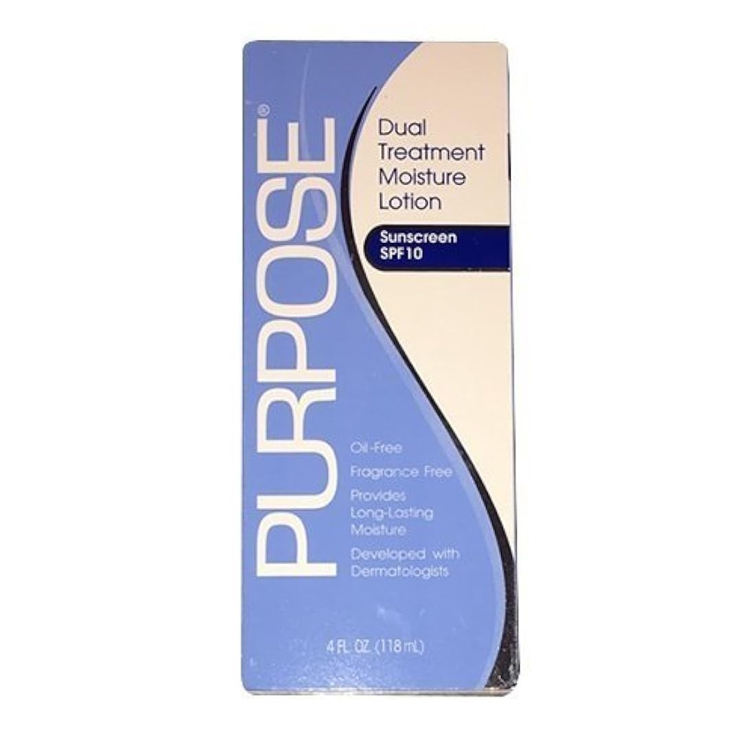 Tratamiento doble hidratante Purposede SPF 10 y 4 onzas
