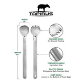 Tapirus - Juego de cucharas ideal para senderismo camping