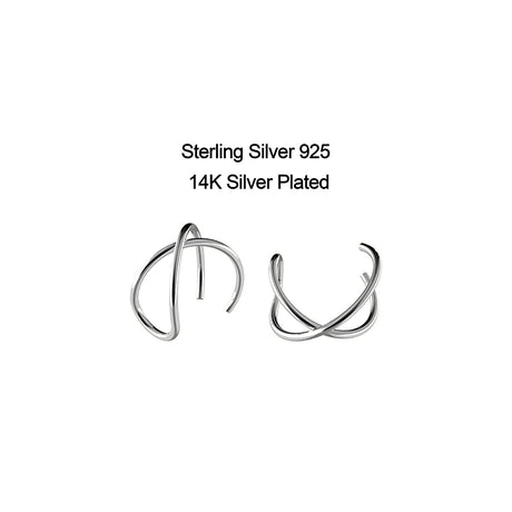Aretes  falsos para cartílago de hélice sin perforación