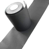Papel pintado autoadhesivo decorativo color gris(3.9x 39.4)
