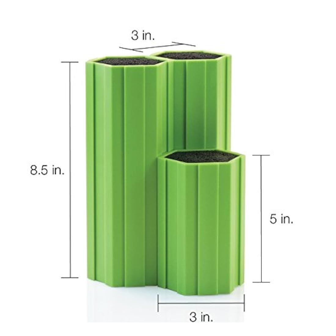 Kapoosh Soporte para cuchillos universal forma exagonal