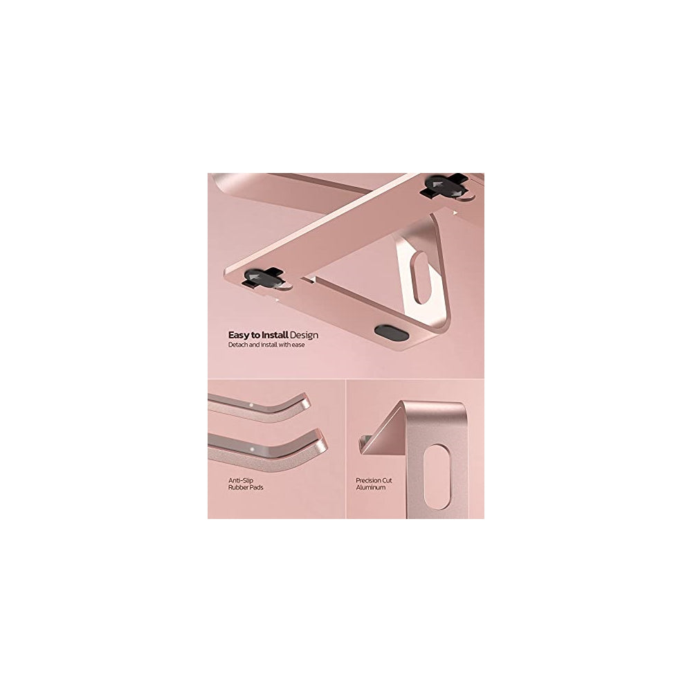 Bases o Soporte ergonómico de aluminio para laptop