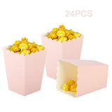 Caja de palomitas de maíz (24 unidades), color rosa