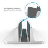 OMOTON-Soporte vertical para computadora portátil ajustable