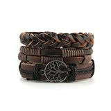 Pulseras de madera tribales (Árbol de la vida)