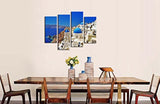 Cuadro en lienzo para Decoración del hogar isla de Santorini