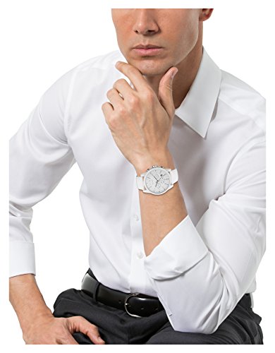 Reloj de cuarzo analógico para hombre acero inoxidable