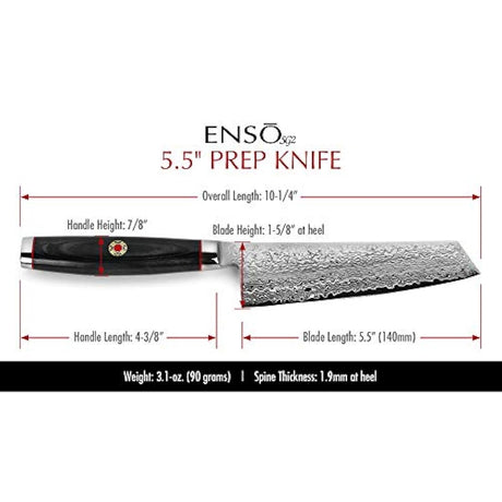 Enso SG2 Cuchillo de preparación – fabricado en Japón